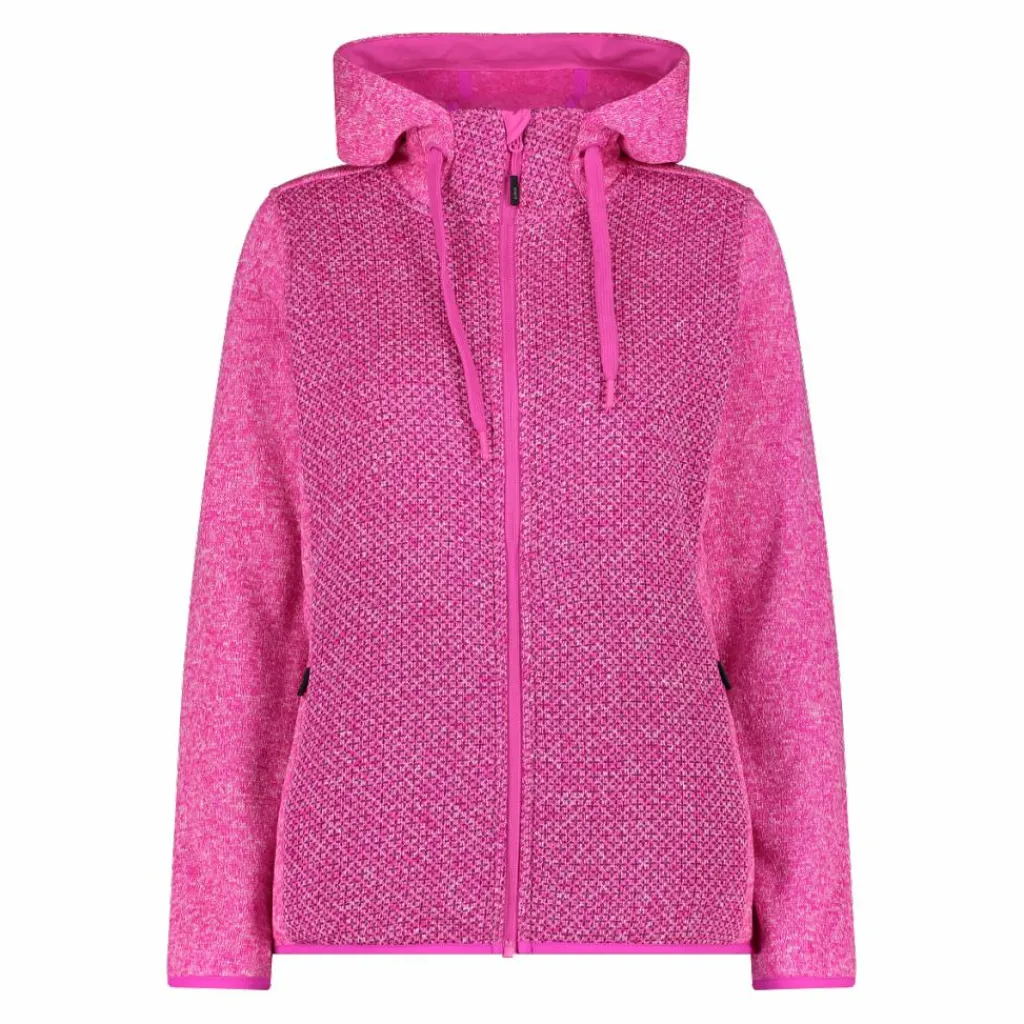 Jacke aus Knit Tech mit Kapuze für Damen>CMP New