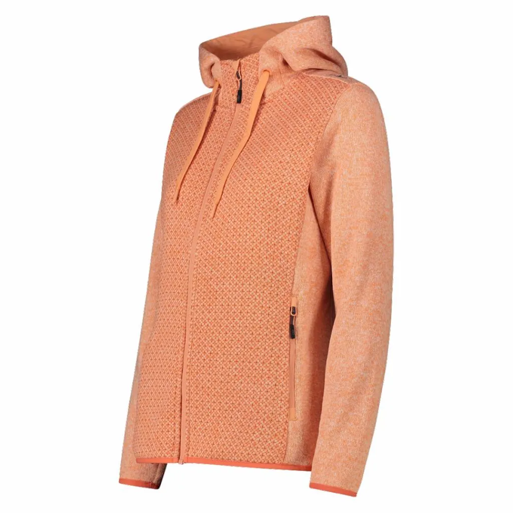 Jacke aus Knit Tech mit Kapuze für Damen>CMP New