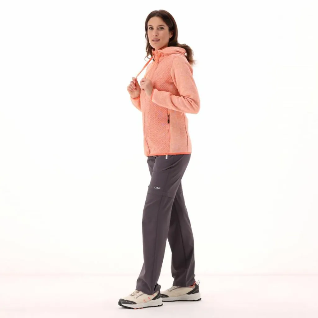 Jacke aus Knit Tech mit Kapuze für Damen>CMP New
