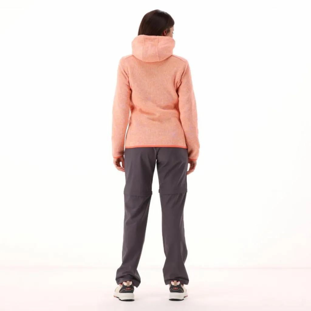 Jacke aus Knit Tech mit Kapuze für Damen>CMP New