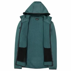 Jacke aus Kunstfell Stretch Performance für Herren mit Kapuze><noscript><img width=