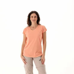 Jersey-T-Shirt für Damen><noscript><img width=