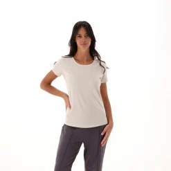 Jersey-T-Shirt für Damen><noscript><img width=
