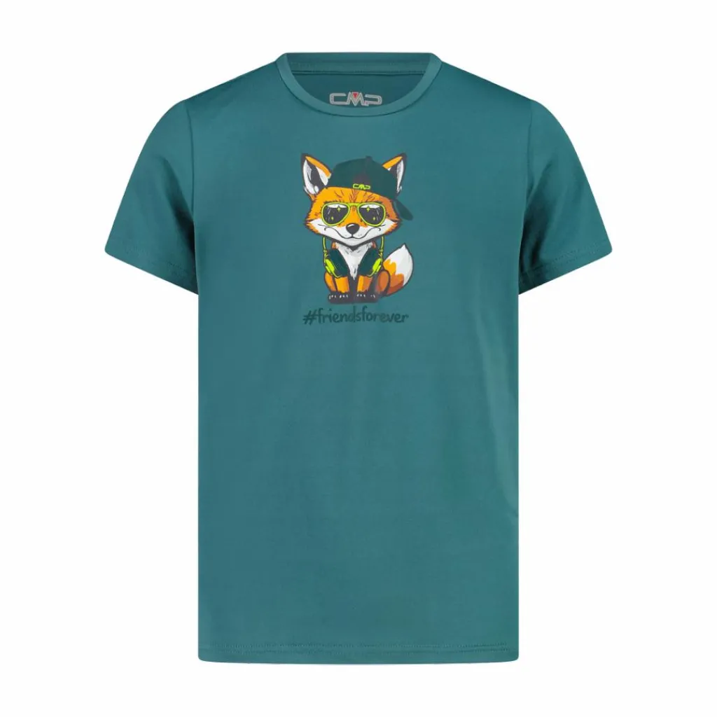 Jersey-T-Shirt mit Aufdruck für Jungen>CMP New