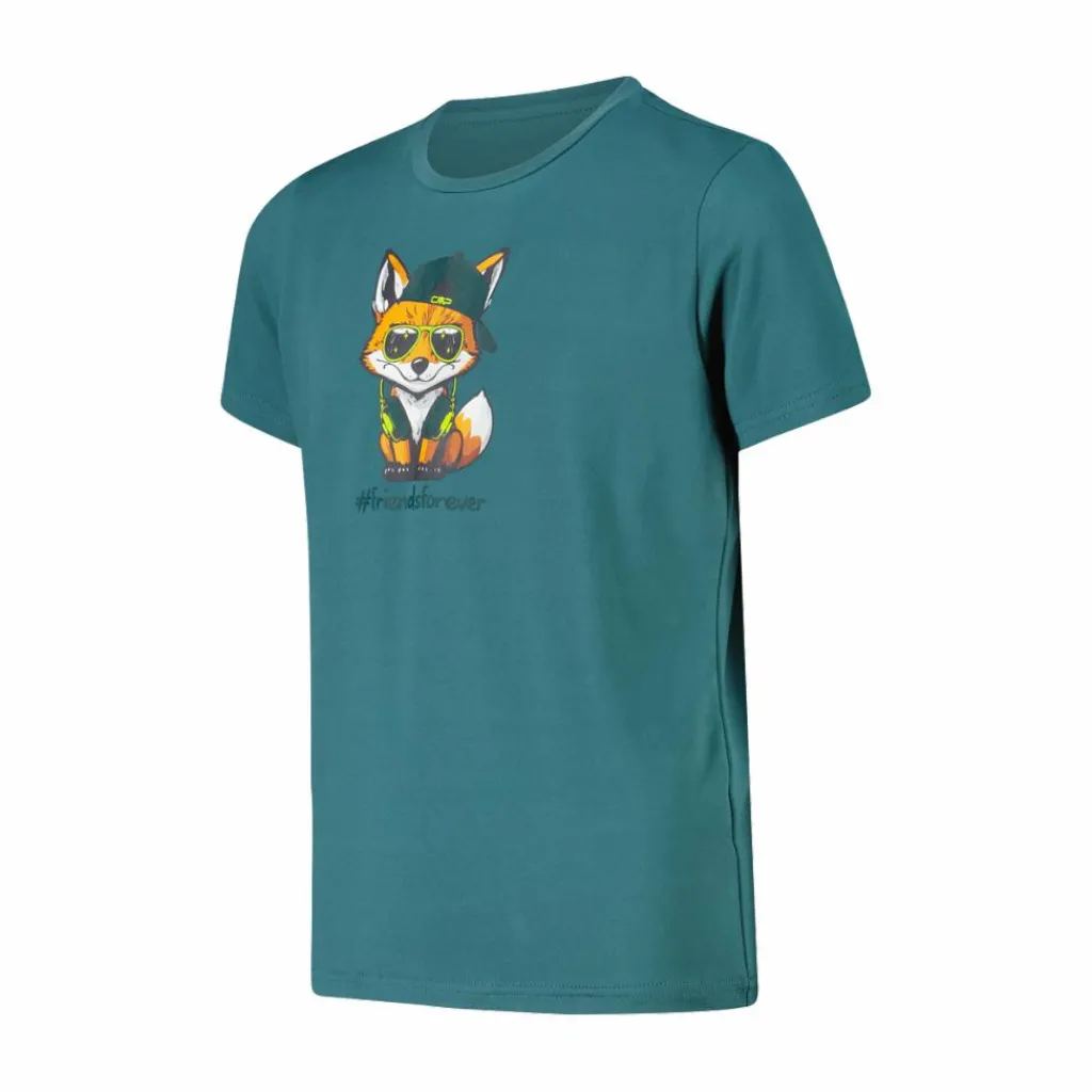 Jersey-T-Shirt mit Aufdruck für Jungen>CMP New