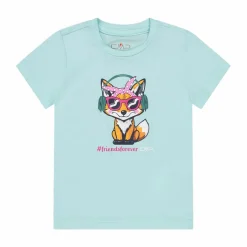 Jersey-T-Shirt mit Aufdruck für Mädchen>CMP