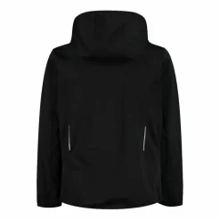 Jungen Jacke aus leichtem Softshell, mit Fix Hood><noscript><img width=