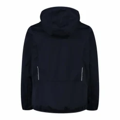 Jungen Jacke aus leichtem Softshell, mit Fix Hood><noscript><img width=