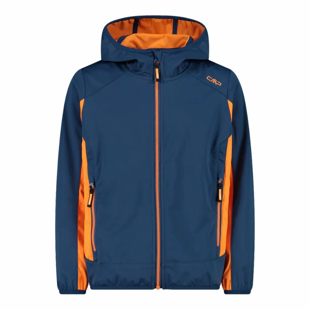 Jungen Jacke aus leichtem Softshell, mit Fix Hood>CMP Sale