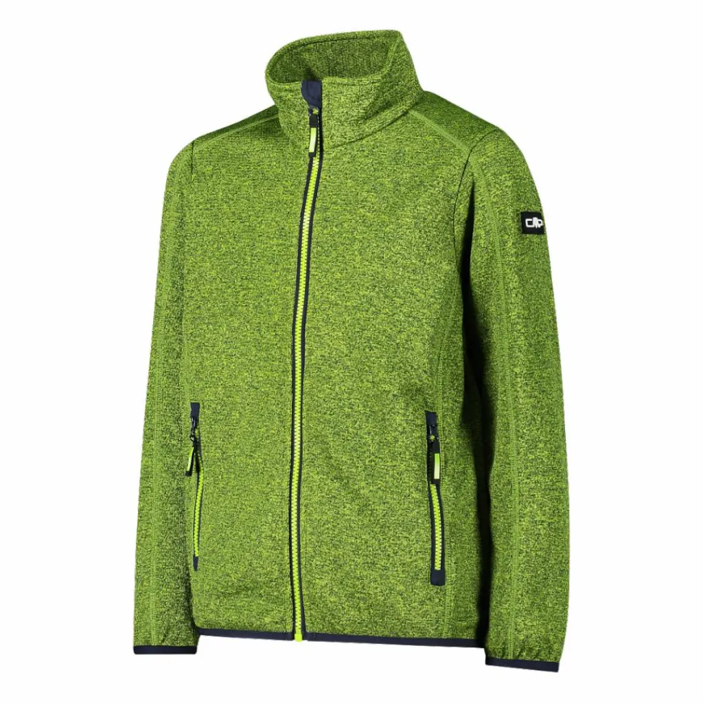 Jungen Knit-Tech-Fleece mit Mesh>CMP New