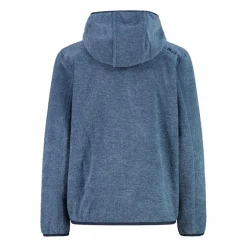 Jungen schweres Fleecejacke Knit-Tech in melierter Optik mit Kapuze>CMP Discount