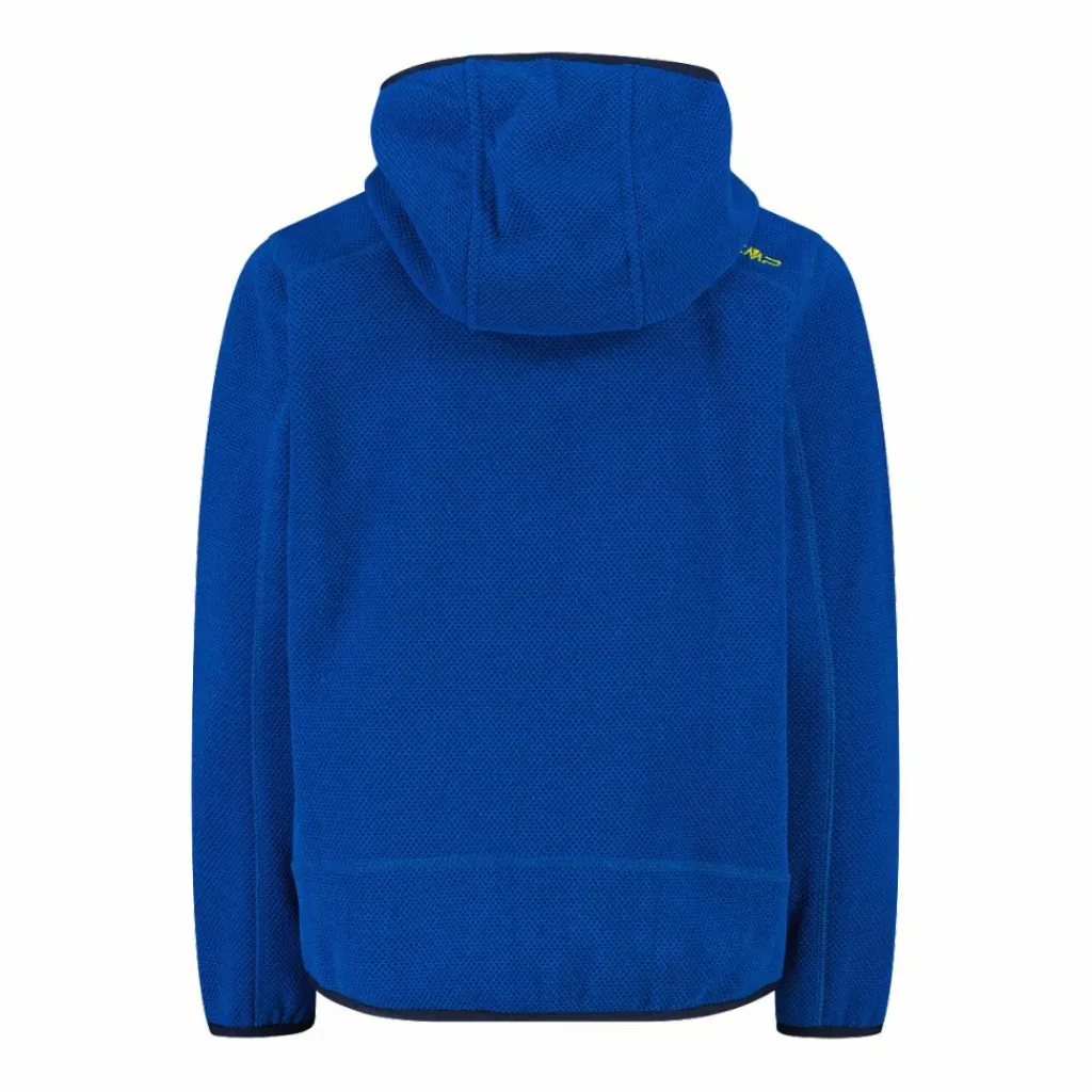 Jungen schweres Fleecejacke Knit-Tech in melierter Optik mit Kapuze>CMP Best