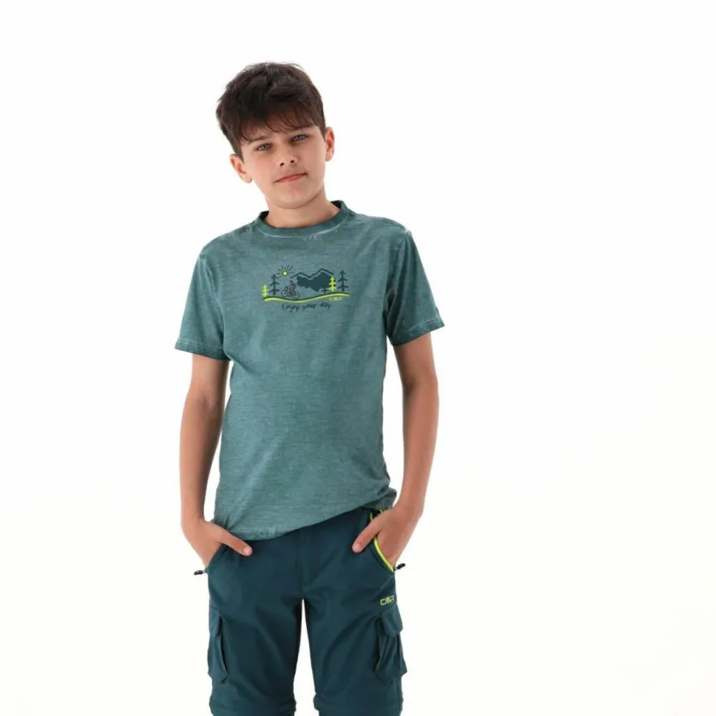 Jungen Slub Jersey T-Shirt>CMP Clearance