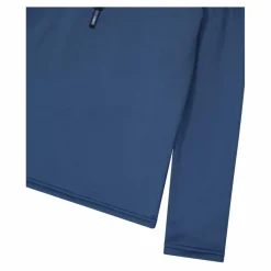 Jungen Stretch Performance Stehkragenshirt mit kurzem Reißverschluss><noscript><img width=