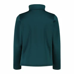 Jungen Stretch Performance Stehkragenshirt mit kurzem Reißverschluss><noscript><img width=