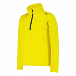 Jungen Stretch Performance Stehkragenshirt mit kurzem Reißverschluss><noscript><img width=