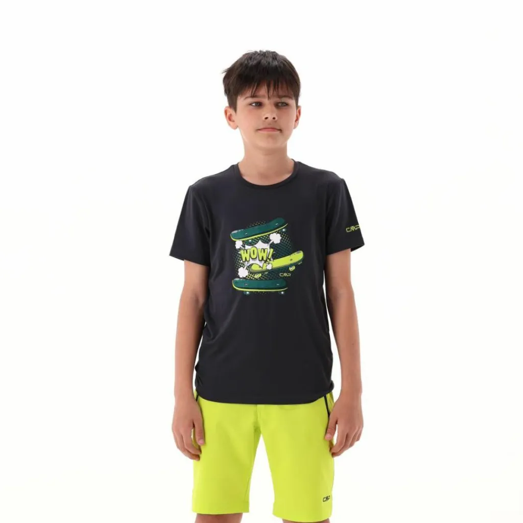 Jungen T-Shirt aus Stretch-Jersey>CMP Hot