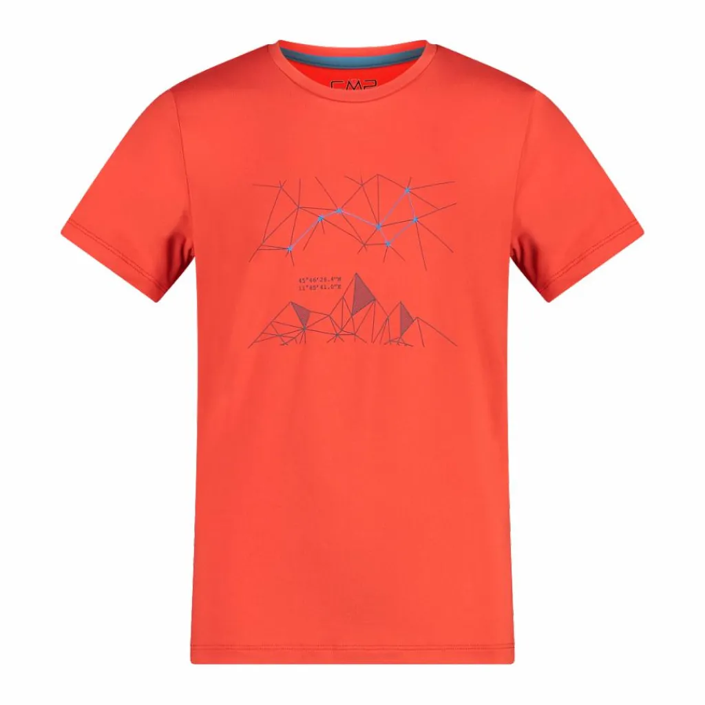 Jungen T-Shirt aus Stretch-Jersey>CMP Hot