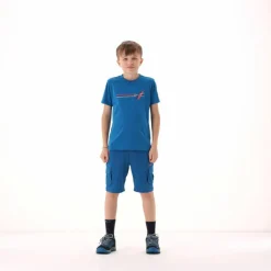 Jungen Zip-Off-Stretch-Hose mit großen Seitentaschen><noscript><img width=