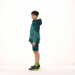 Jungen-Shell aus zweifarbigem Ripstop><noscript><img width=