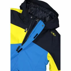 Jungen-Skijacke aus Twill mit fester Kapuze><noscript><img width=