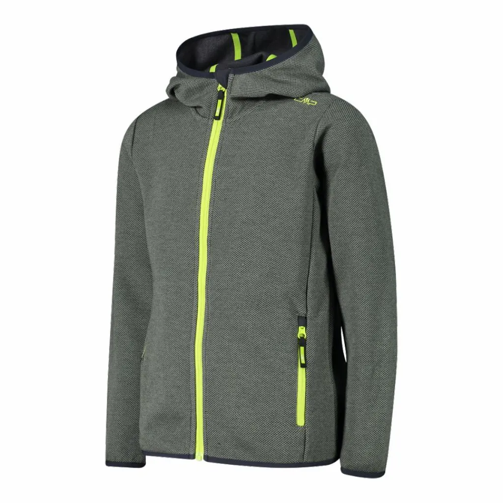 Jungen-Sweatshirt mit Kapuze aus Knit Tech Fleece>CMP Hot