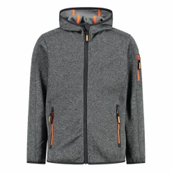 Jungen-Sweatshirt mit Kapuze aus Knit Tech Fleece><noscript><img width=