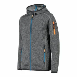 Jungen-Sweatshirt mit Kapuze aus Knit Tech Fleece><noscript><img width=