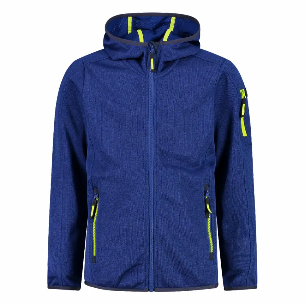 Jungen-Sweatshirt mit Kapuze aus Knit Tech Fleece>CMP Discount