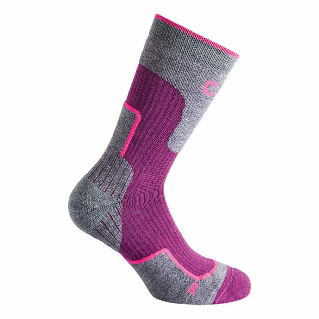 Jungen-Trekkingsocken aus Woll-Mischgewebe>CMP Hot