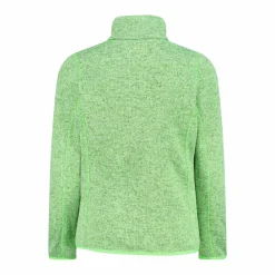 Kapuzenlose Mädchen schweres Fleecejacke Knit-Tech in melierter Optik><noscript><img width=