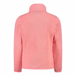 Kapuzenlose Mädchen schweres Fleecejacke Knit-Tech in melierter Optik><noscript><img width=