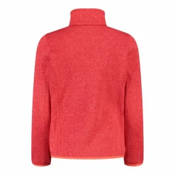 Kapuzenlose Mädchen schweres Fleecejacke Knit-Tech in melierter Optik><noscript><img width=