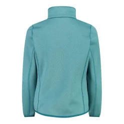 Kapuzenlose Mädchen schweres Fleecejacke Knit-Tech in melierter Optik><noscript><img width=