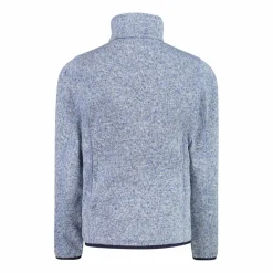 Kapuzenlose Mädchen schweres Fleecejacke Knit-Tech in melierter Optik><noscript><img width=