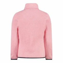 Kapuzenlose Mädchen schweres Fleecejacke Knit-Tech in melierter Optik><noscript><img width=