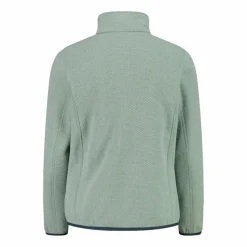 Kapuzenlose Mädchen schweres Fleecejacke Knit-Tech in melierter Optik><noscript><img width=