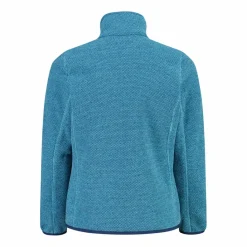 Kapuzenlose Mädchen schweres Fleecejacke Knit-Tech in melierter Optik><noscript><img width=