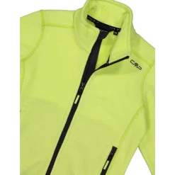 Kapuzenlose Mädchen schweres Fleecejacke Knit-Tech in melierter Optik><noscript><img width=