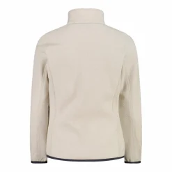 Kapuzenlose Mädchen schweres Fleecejacke Knit-Tech in melierter Optik><noscript><img width=