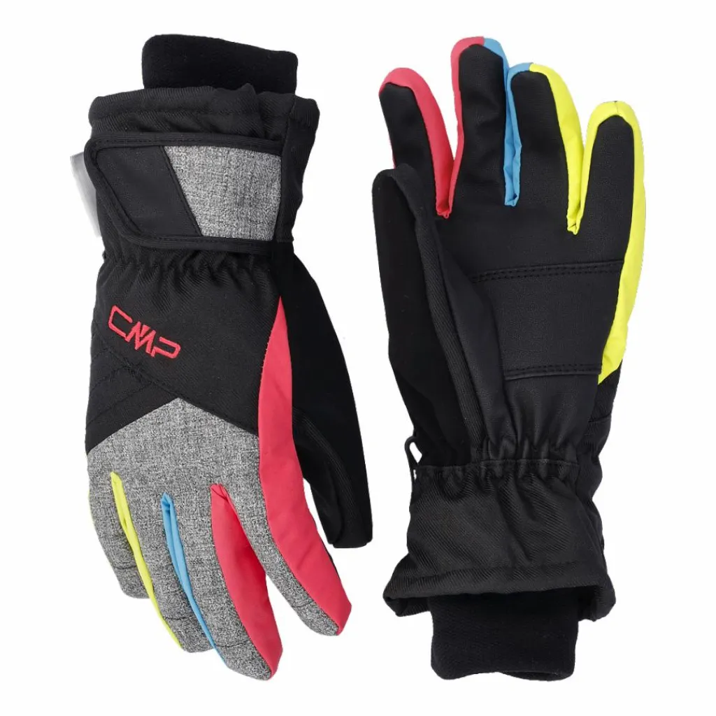 Kinder Mehrfarbige, wattierte Softshell-Handschuhe>CMP Outlet