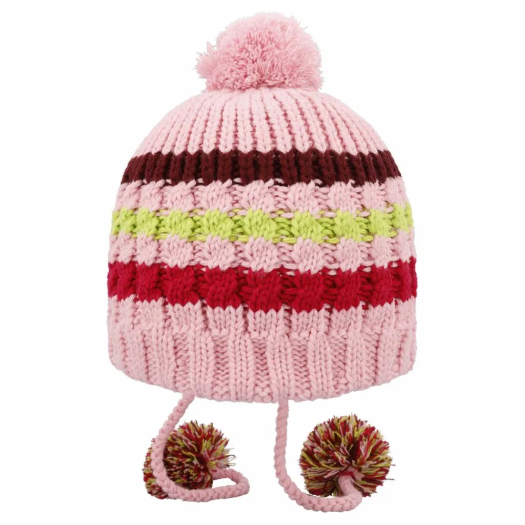 Kinder-Strickmütze mit Bommel>CMP Hot