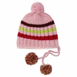 Kinder-Strickmütze mit Bommel><noscript><img width=