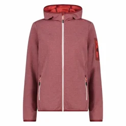 Knit-Tech-Fleece mit Kapuze und Mesh><noscript><img width=