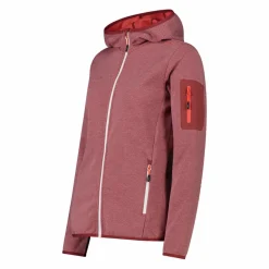 Knit-Tech-Fleece mit Kapuze und Mesh><noscript><img width=