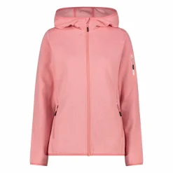 Knit-Tech-Fleece mit Kapuze und Mesh><noscript><img width=