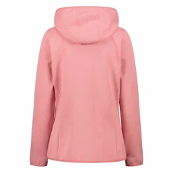 Knit-Tech-Fleece mit Kapuze und Mesh><noscript><img width=