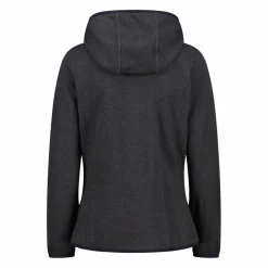 Knit-Tech-Fleece mit Kapuze und Mesh><noscript><img width=