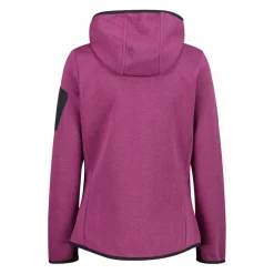 Knit-Tech-Fleece mit Kapuze und Mesh><noscript><img width=