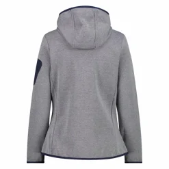 Knit-Tech-Fleece mit Kapuze und Mesh><noscript><img width=
